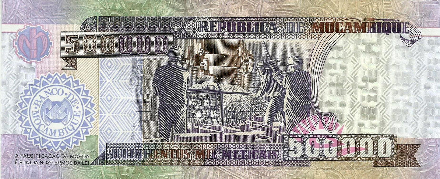 Moçambique - 500000 Meticias 2003 (# 142)