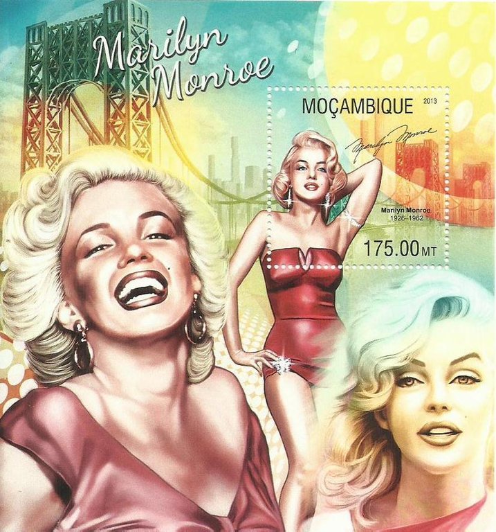 Moçambique - Marilyn Monroe 2013