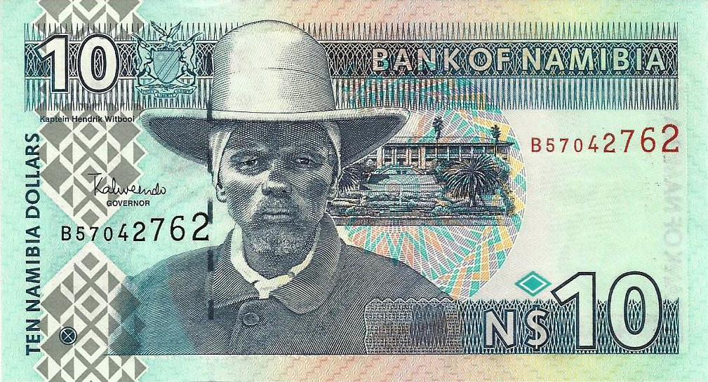 Namibia - 10 Dolares 2001 (# 4c)