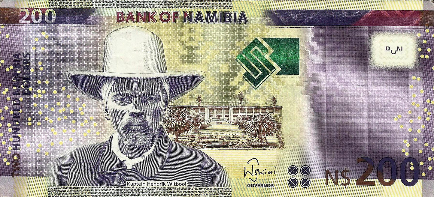 Namibia - 200 Dolares 2012 (# 15a)