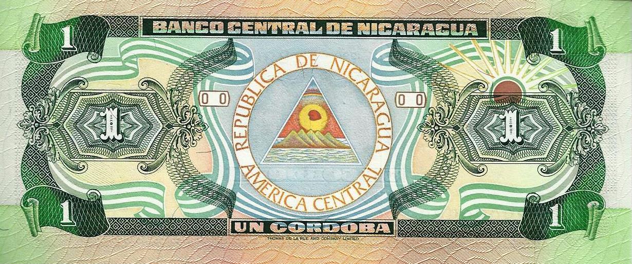 Nicaragua - 1 Cordoba 1990 (# 173)
