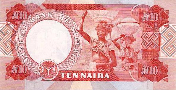 Nigeria - 10 Naira 2004 (# 25)