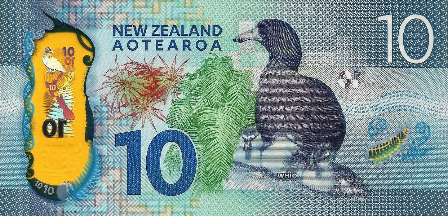 Nova Zelandia - 10 Dolares 2015 (# 192a)