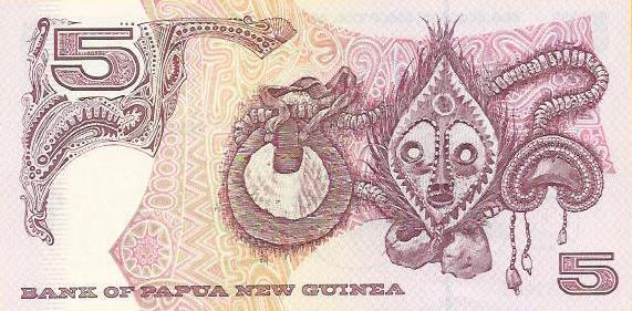 Papua N. Guiné - 5 Kina 1992 (# 13d)