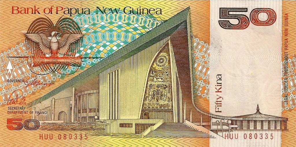 Papua N. Guiné - 50 Kina 1989 (# 11a)