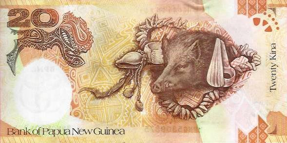 Papua N. Guiné - 20 Kina 2008 (# 36)