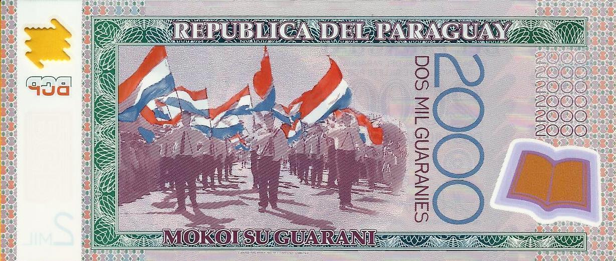 Paraguai - 2000 Guaranies 2011 (# 238c)