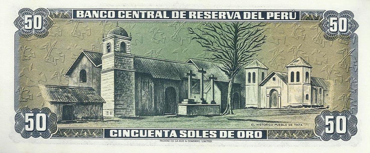 Peru - 50 Soles Ouro 1977 (# 113)