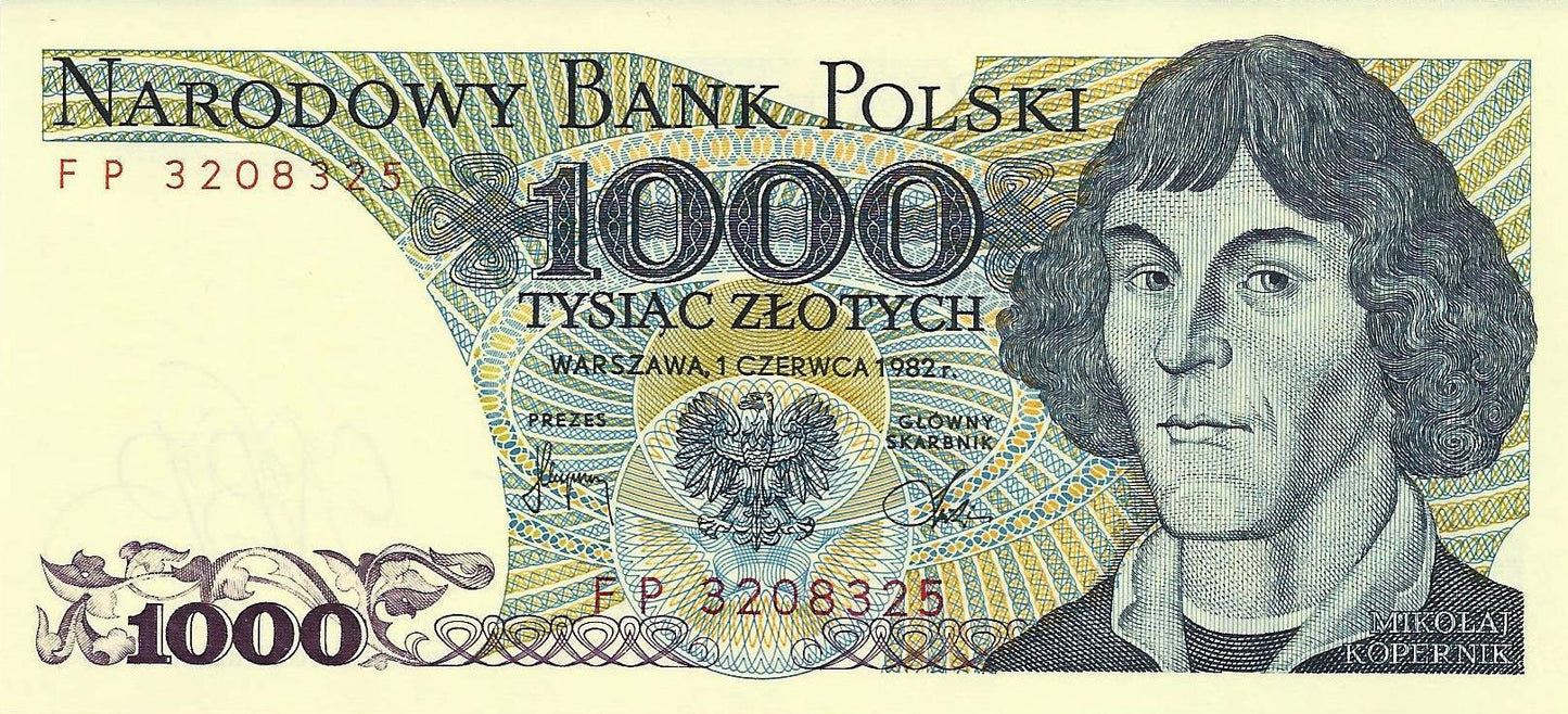 Polónia - 1000 Zlotych 1982 (# 146c)