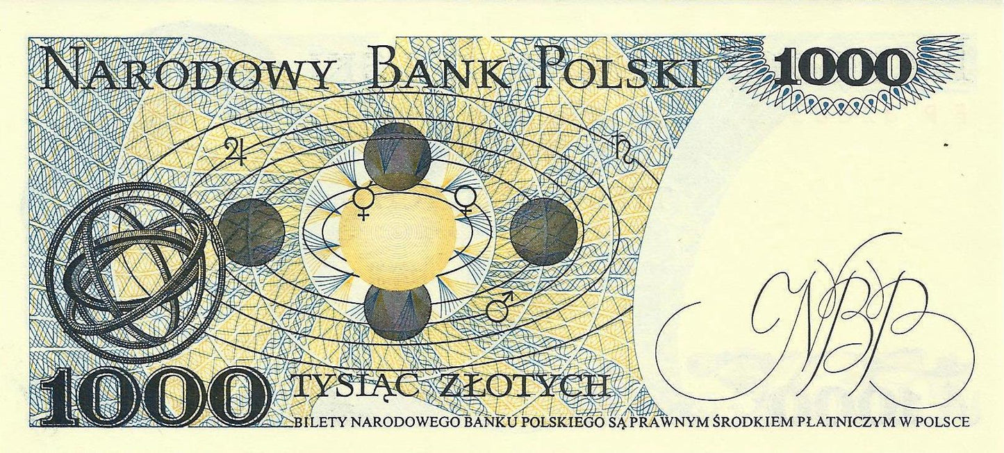 Polónia - 1000 Zlotych 1982 (# 146c)