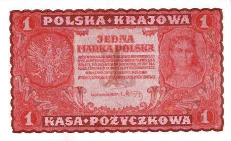 Polonia - 1 Marka 1919 (# 23)