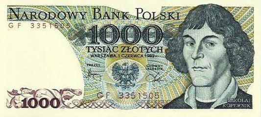 Polonia - 1000 Zlotych 1982 (# 146c)