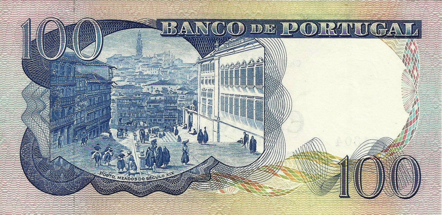 Portugal - 100$00 1965 (# 169a)
