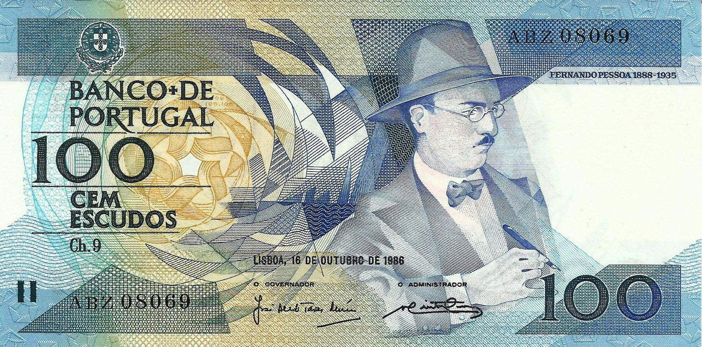 Portugal - 100$00 1986 (# 179a)