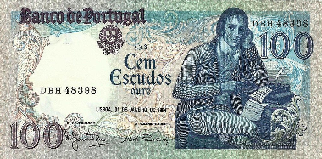 Portugal - 100$00 1984 (# 178c)