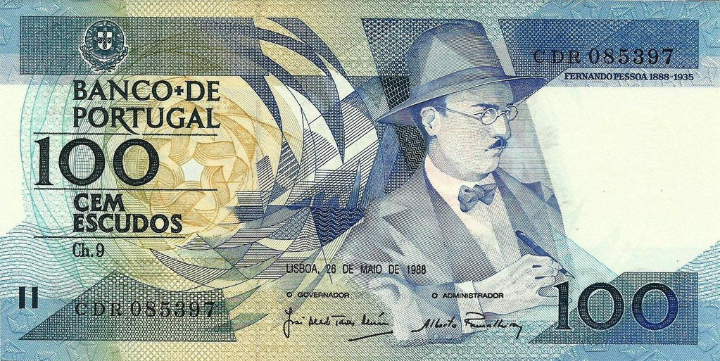 Portugal - 100$00 1988 (# 179e)