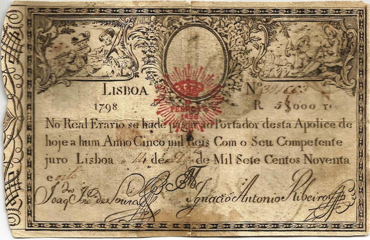 Portugal - 5$000 Reis 1799