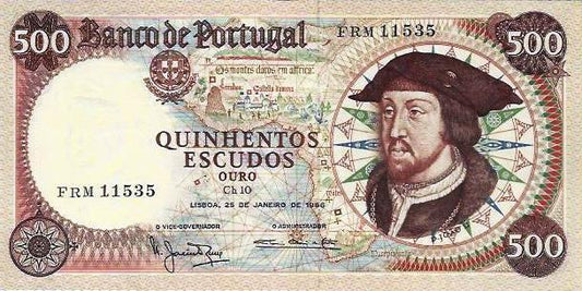 Portugal - 500$00 1966 (# 170a)