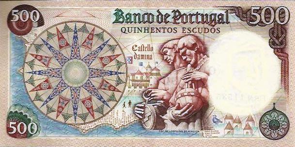 Portugal - 500$00 1966 (# 170a)