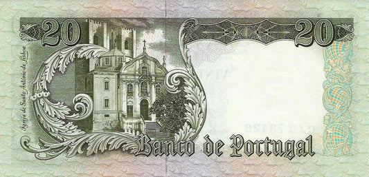 Portugal - 20$00 1978(# 176b)