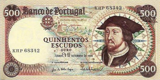 Portugal - 500$00 1979 (# 170b)