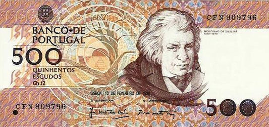 Portugal - 500$00 1992 (# 180d)
