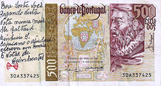 Portugal - 500$00 1997 (# 187a)