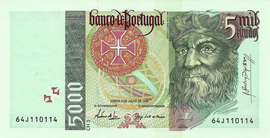 Portugal - 5000$00 1998 (# 190e)