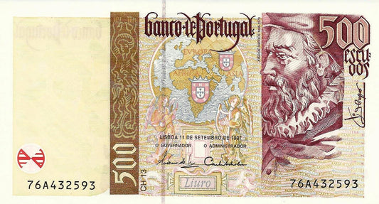 Portugal - 500$00 1997 (# 187b)
