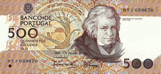 Portugal - 500$00 1989 (# 180c)