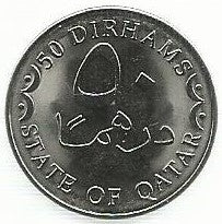 Qatar - 50 Dirhams 2012 (Km# 15a)