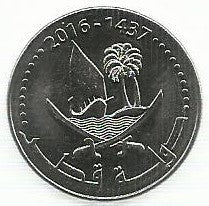 Qatar - 50 Dirhams 2016 (Km# ..)
