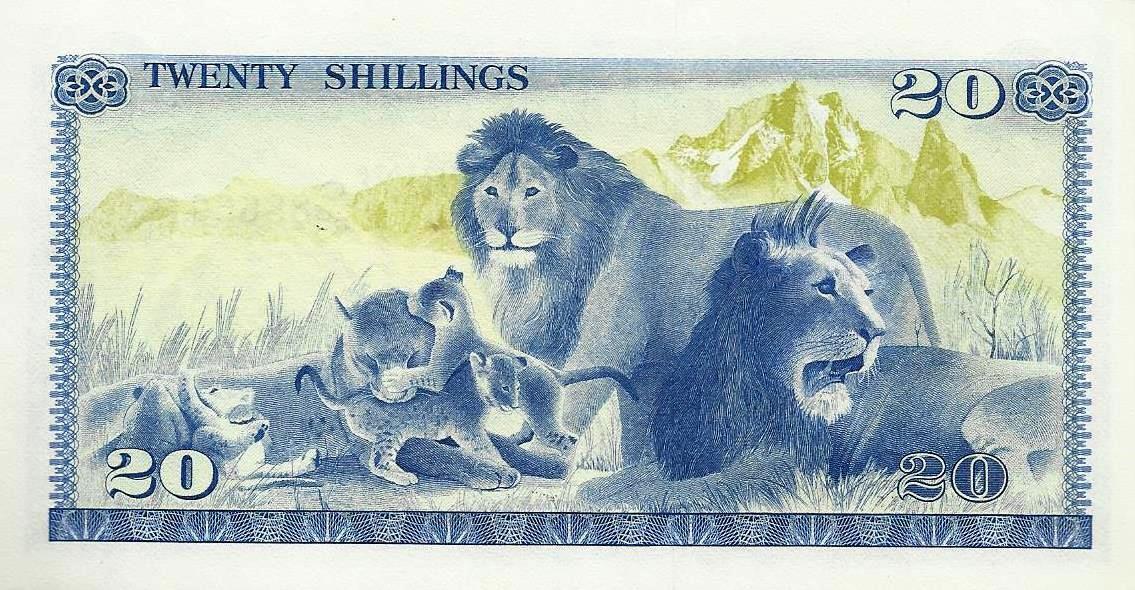 Quenia - 20 Shlillings 1978 (# 17)