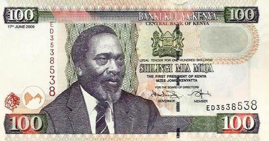 Quenia - 100 Shillings 2009 (# 48d)
