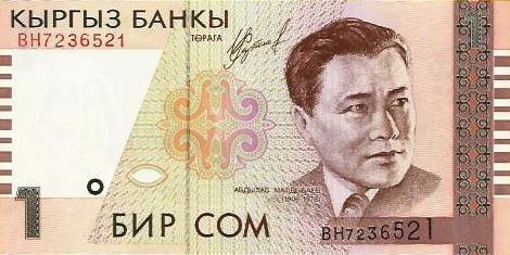 Quirguistão - 1 Som  1999 (# 15)