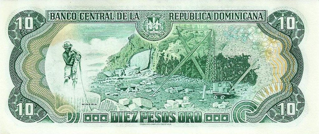 Rep. Dominicana - 10 Pesos 1998 (# 153a)