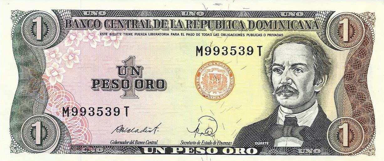 Rep. Dominicana - 1 Peso 1975/78 (# 108)