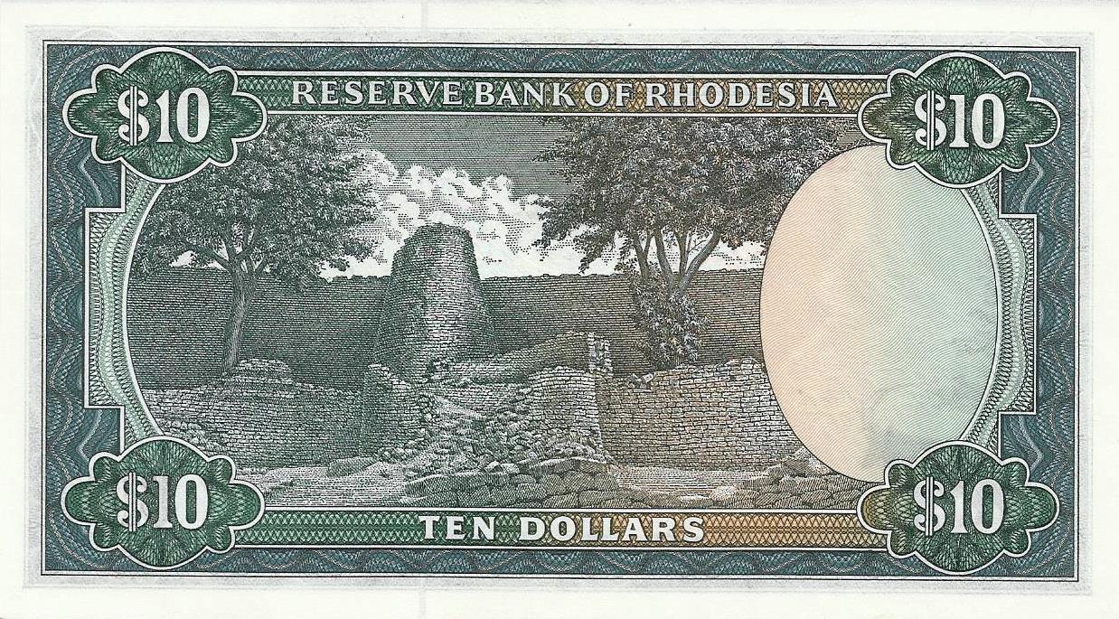 Rodésia - 10 Dolares 1979 (# 41)