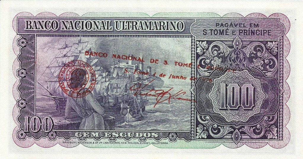 S.T. Principe - 100$00 1958 (76) (# 46)