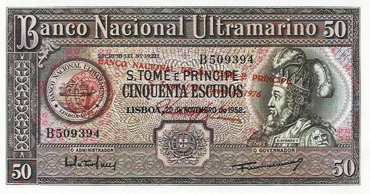 S.T. Principe - 50$00 1958 (76) (# 45)
