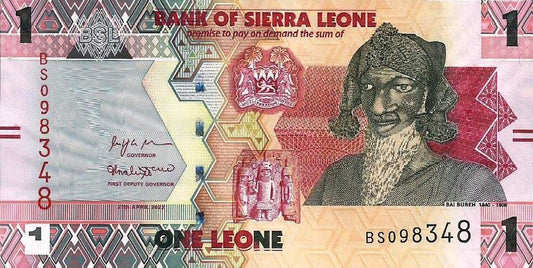 Serra Leoa - 1 Leone 2022 (# 34a)