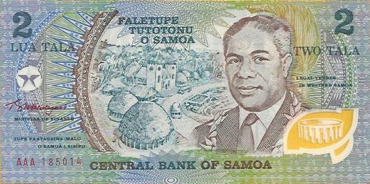 Samoa - 2 Tala 1990 (# 31e)
