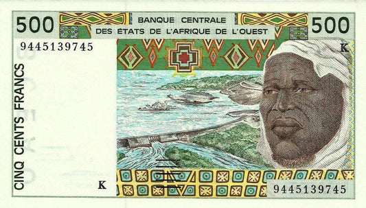 Senegal - 500 Francos 1994 (# 710Kd)