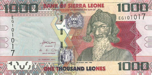 Serra Leoa - 1000 Leones 2013 (# 30a)