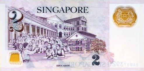 Singapura - 2 Dolares 2006 (# 46)