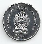 Sri Lanka - 1 Rupia 2017 (Km# 218)