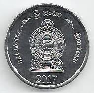 Sri Lanka - 2 Rupias 2017 (Km# ..)