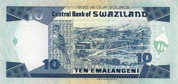 Suazilândia - 10 Emalangeni 2006 (# 29c)