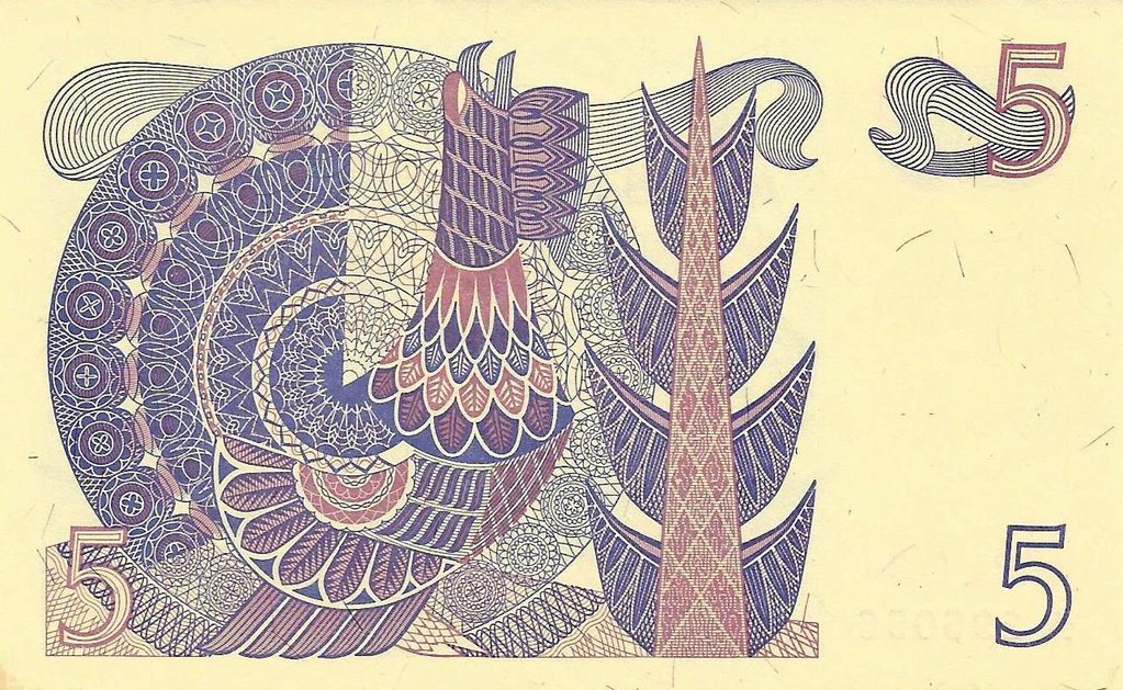 Suécia - 5 Kronor 1981 (# 51d)