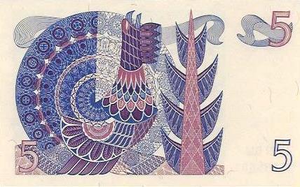 Suécia - 5 Kronor 1969 (# 51a)